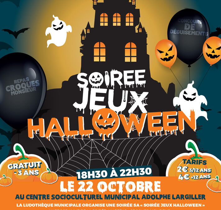 Halloween à la ludothèque