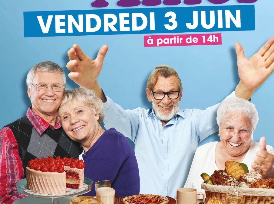 Le goûter des aînés – 03/06/22