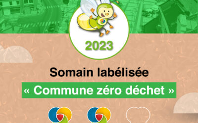 La ville a obtenu le label « Commune zéro déchet »