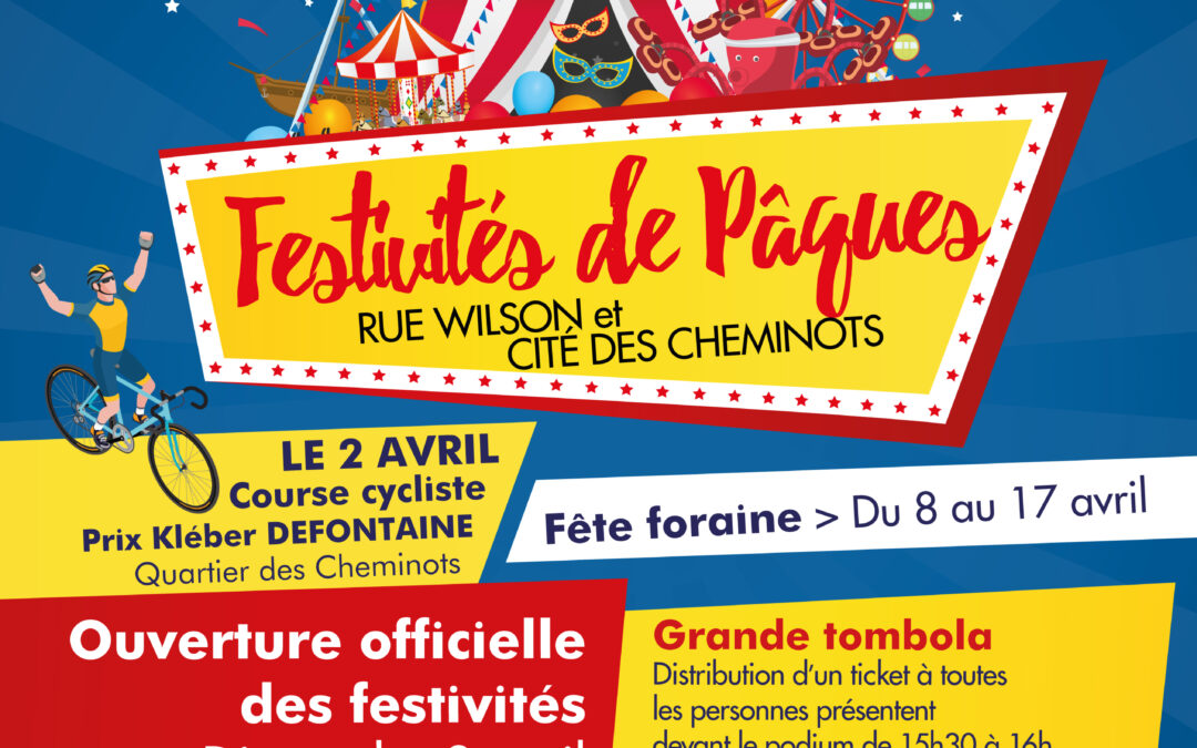 Festivités des « Amis de la rue Wilson » – 08 au 17 avril