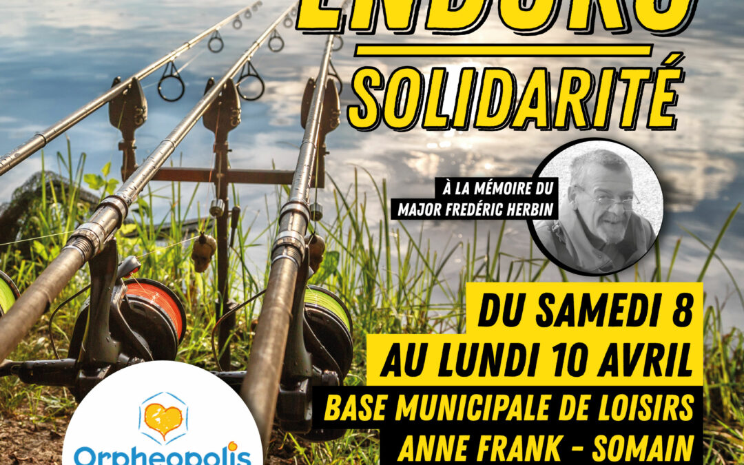 Enduro de pêche solidaire – 08 au 10 avril 2023