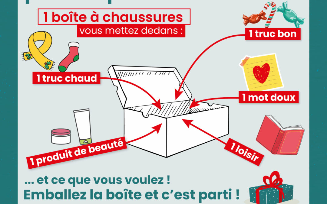 Action boîtes de Noël solidaires