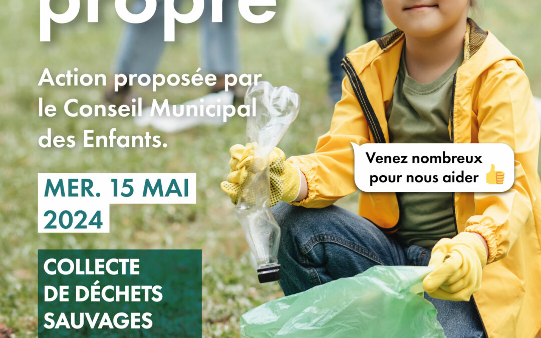 Marche propre – 15 mai