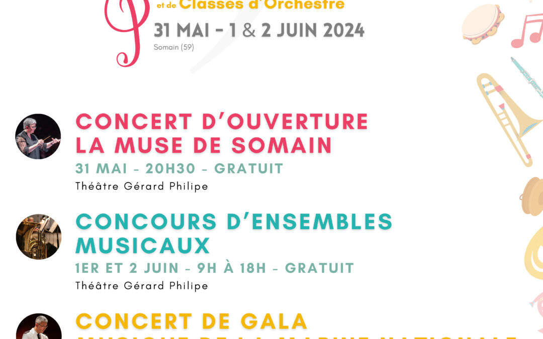 Concours National d’Harmonie – 31 mai au 2 juin