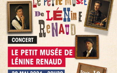 Concert Lénine Renaud – 28 mai