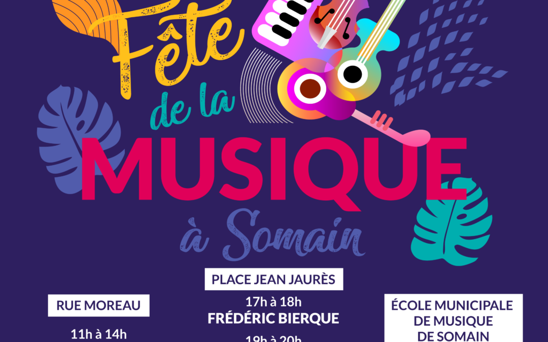 Programme Fête de la musique – 21 juin