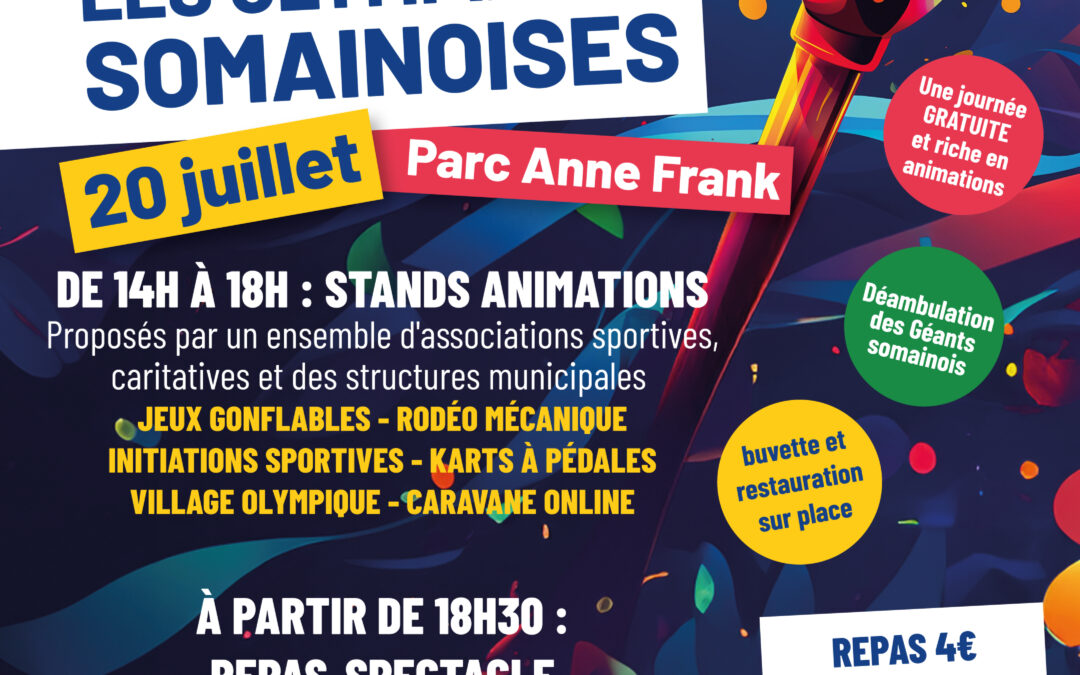 Olympiades somainoises – 20 juillet