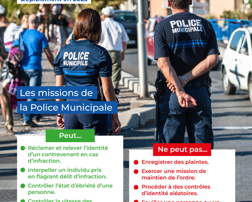 Création d’une police municipale