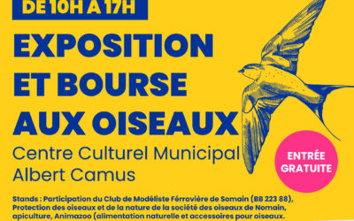 Exposition et bourse aux oiseaux – 25&26 janvier