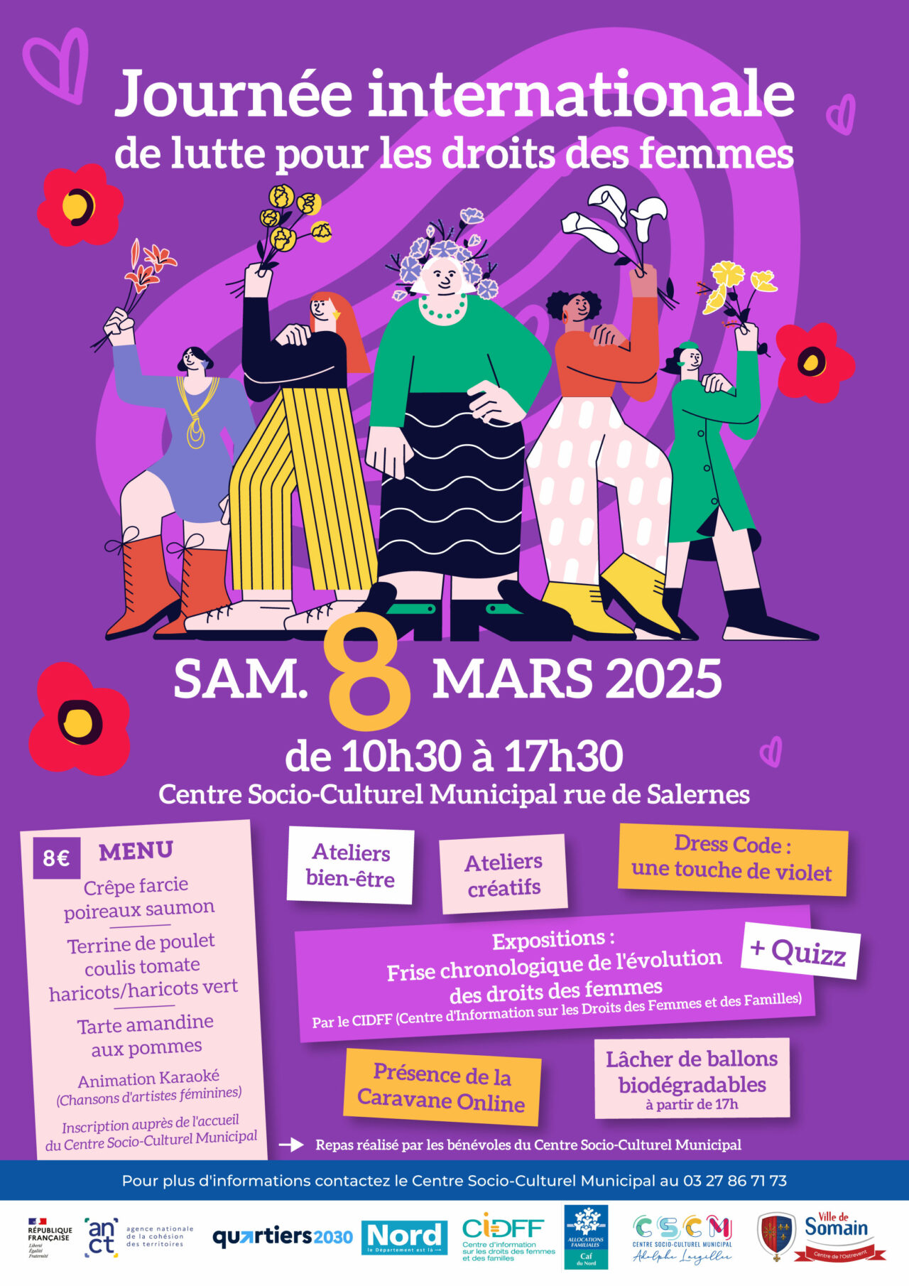 Journée internationale pour les droits des femmes - 8 mars - Ville de ...