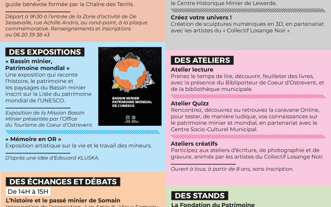 Forum “Patrimoine minier, Patrimoine mondial de l’UNESCO” – 15 mars