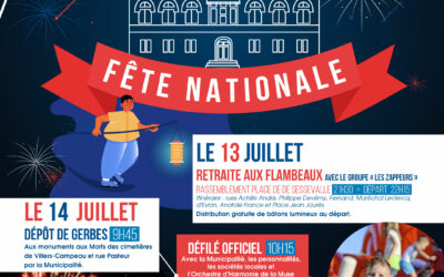 Programme de la Fête nationale – 13 et 14 juillet 2025