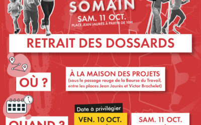Retrait des dossards – Urban Trail Somain 2025