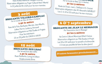 Agenda des brocantes – été 2025