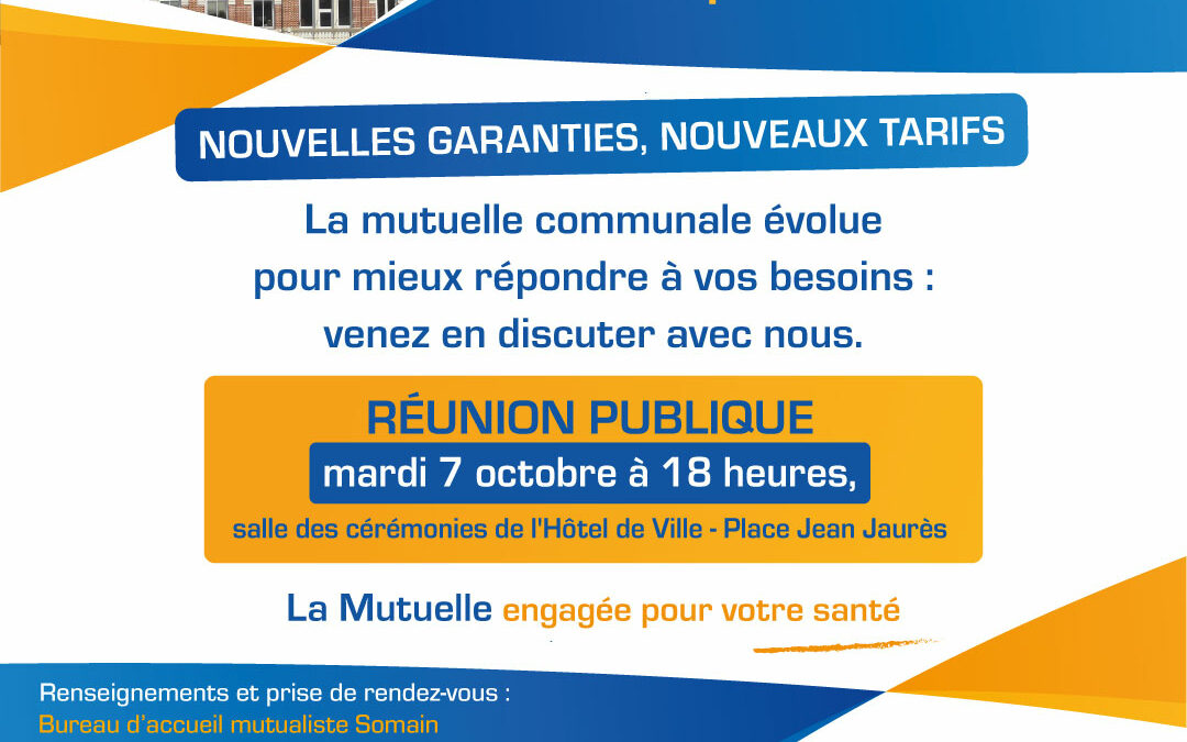 Réunion publique MUTUALE – 7 oct.