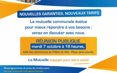 Réunion publique MUTUALE – 7 oct.