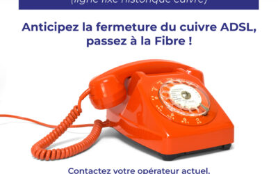 Fermeture du réseau cuivre et passage à la fibre