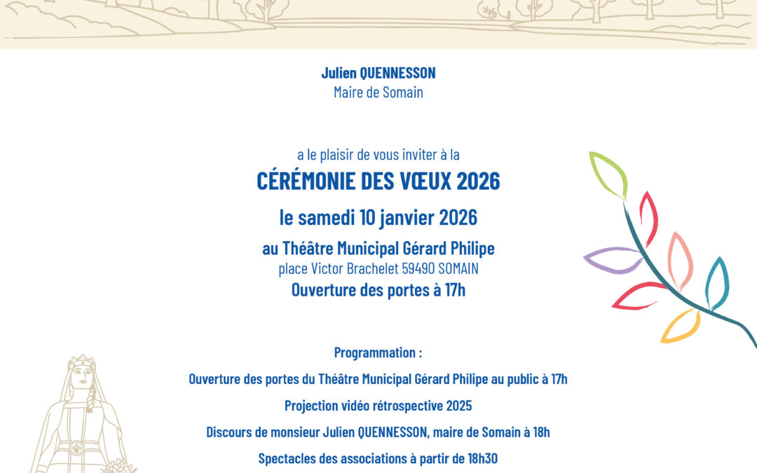 Cérémonie des vœux – 10 janvier 2026