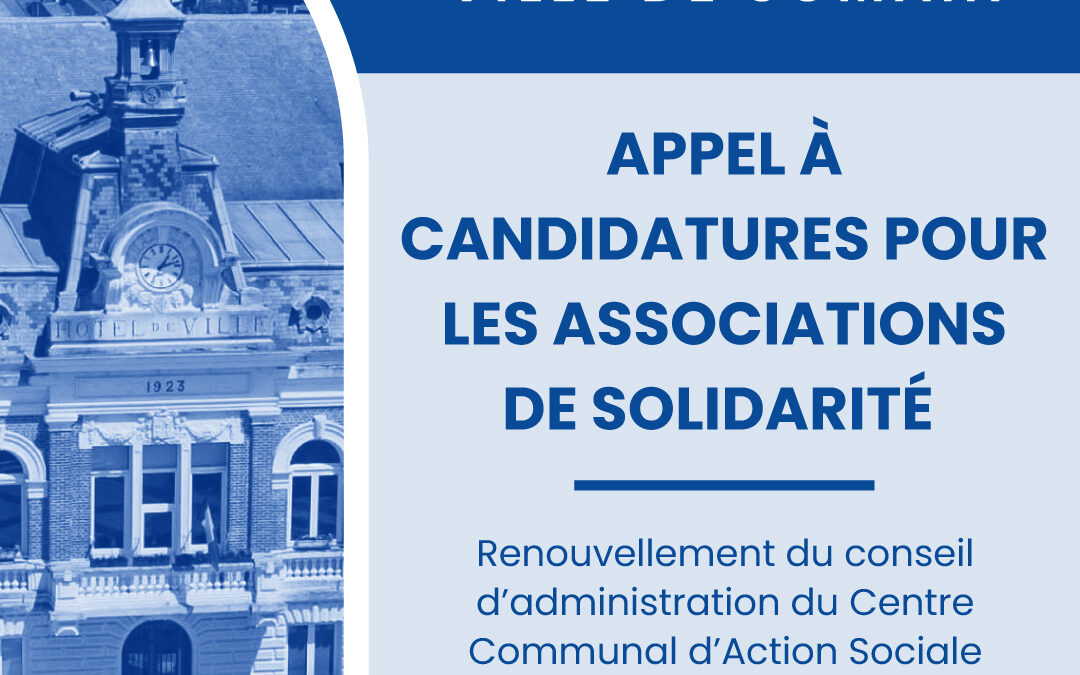 Appel à candidature – CCAS de Somain