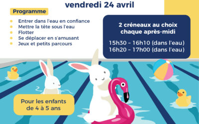 Stage Piscine – 21 au 24 avril 2026