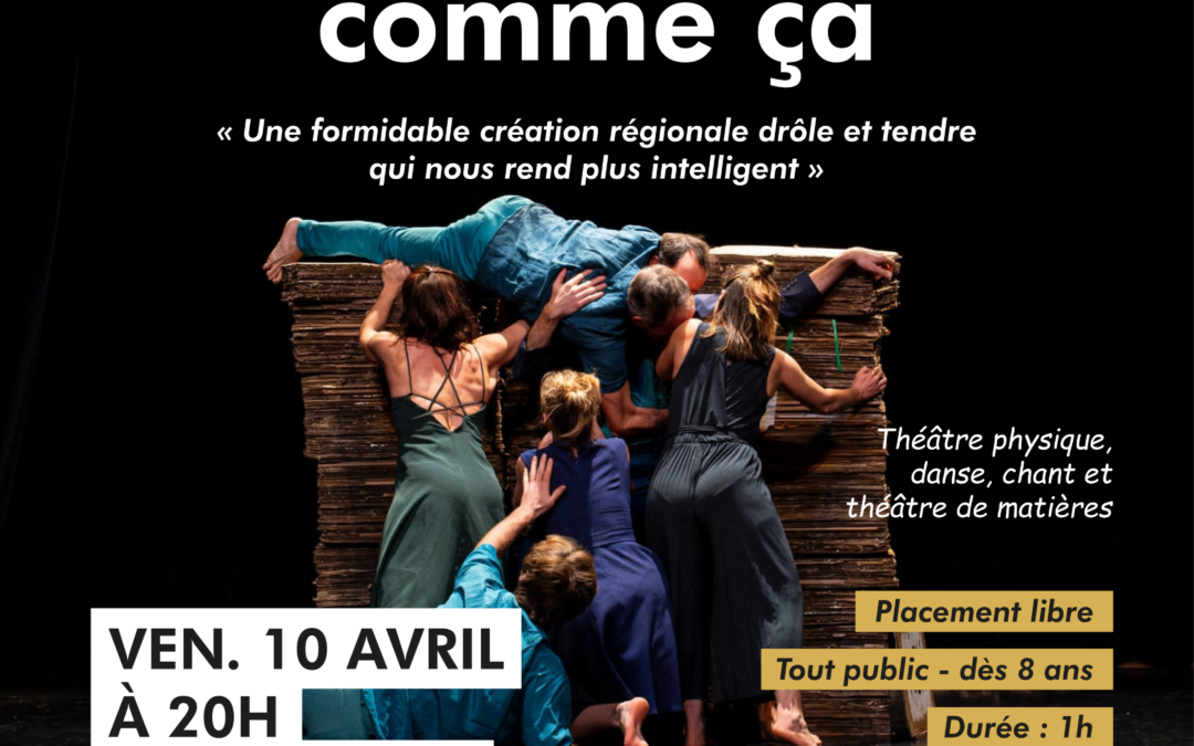 Théâtre – On va pas se quitter comme ça – Ven. 10 avril 2026 à 20h