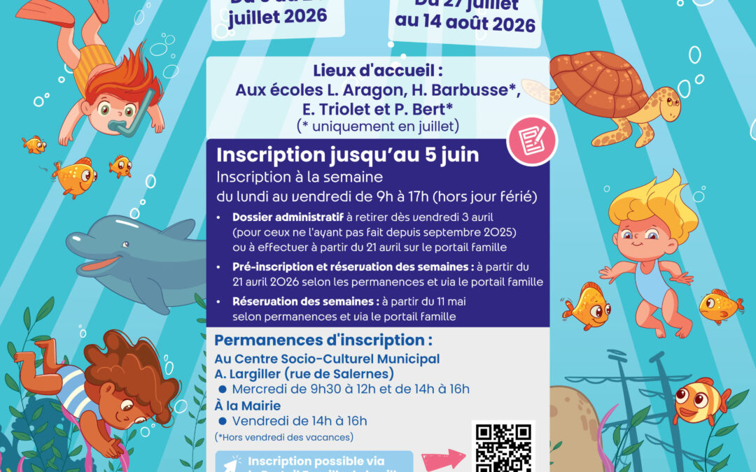 Info Accueil de Loisirs de l’été