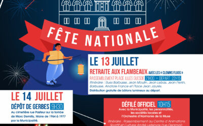Festivités de la Fête Nationale – 13 & 14 juillet 2026