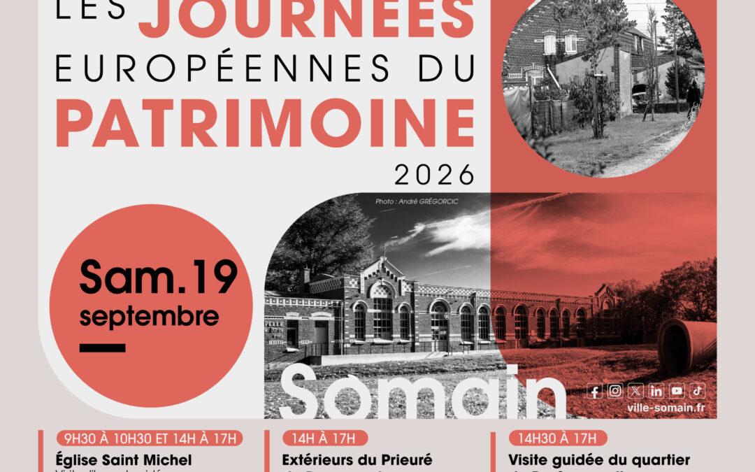 Journées du patrimoine – 19 sept. 2026