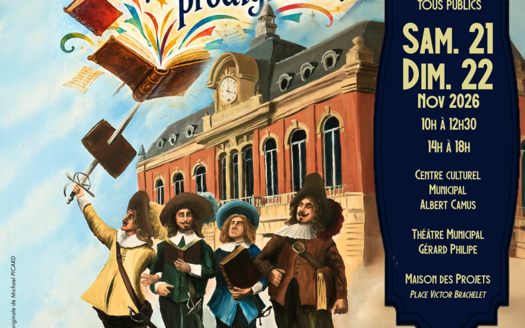 Salon du livre, 16e édition – 21 & 22 nov. 2026