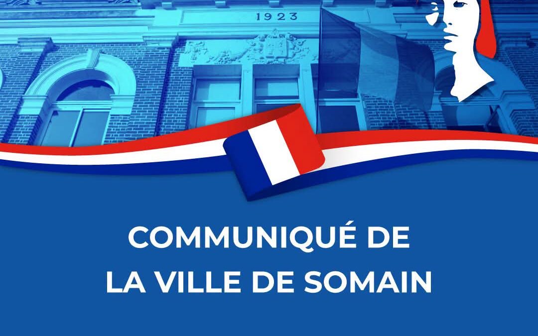 07/10 – Coupure d&rsquo;eau : communiqué de la ville de Somain